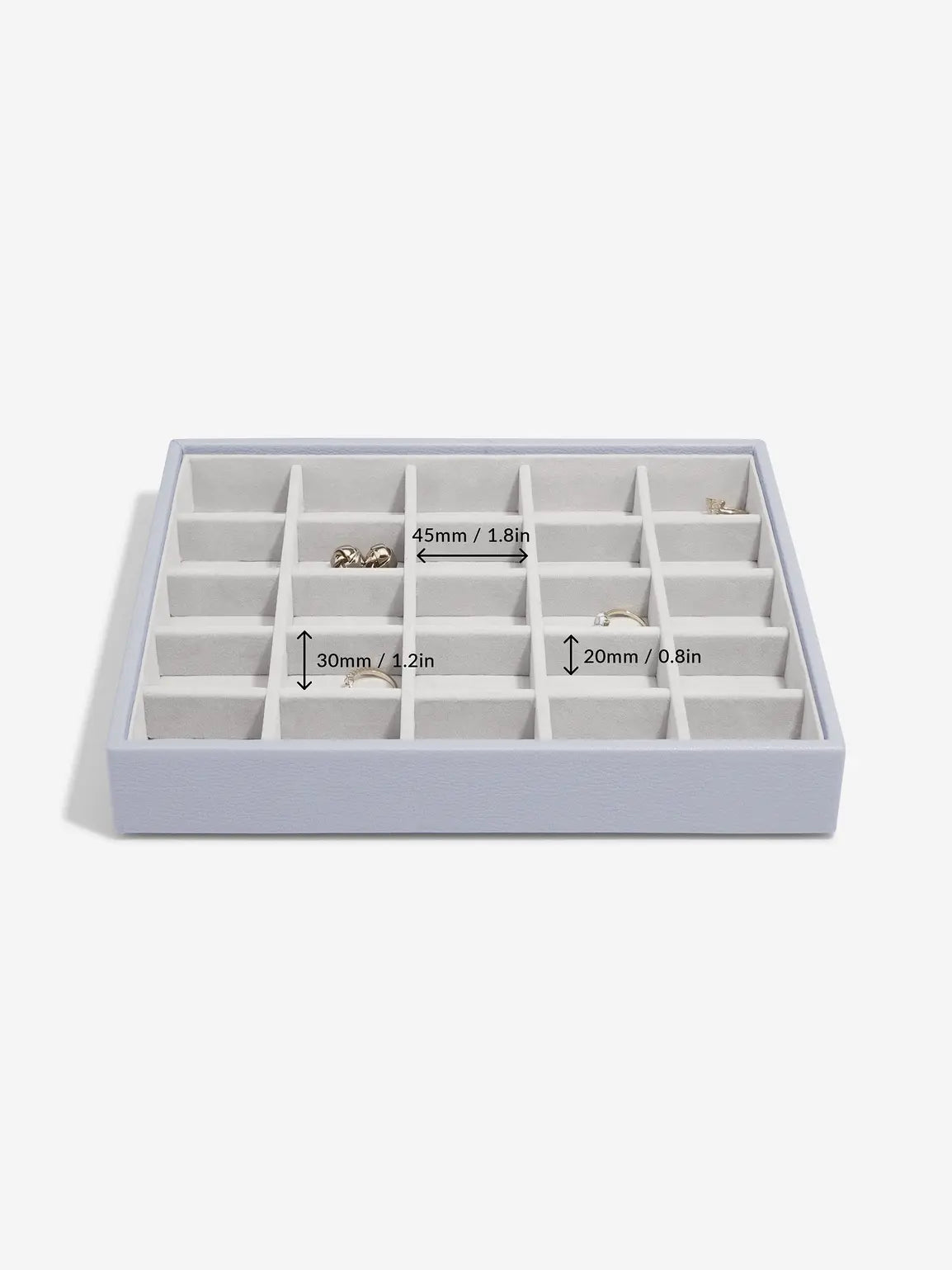 Stackers kleine Sieradenlaag voor Klassieke Juwelendoos Lavendel