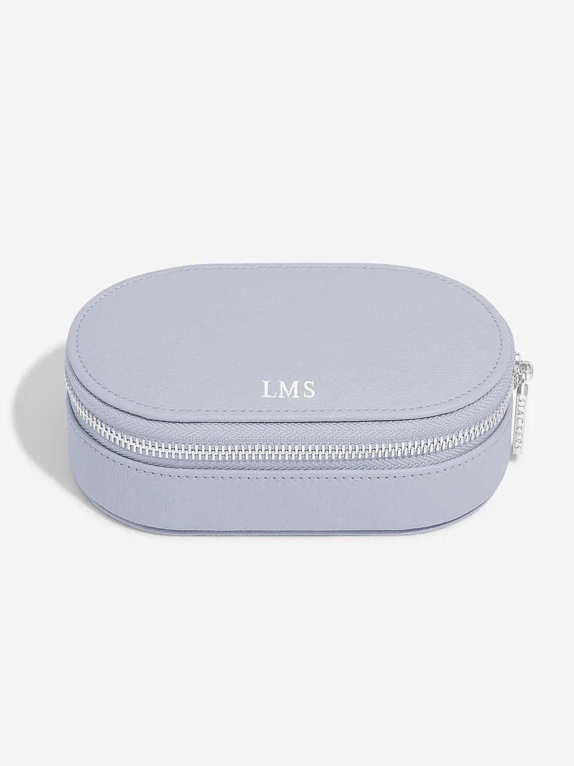 Stackers Ovale Travel Jewellery Box Lavendel