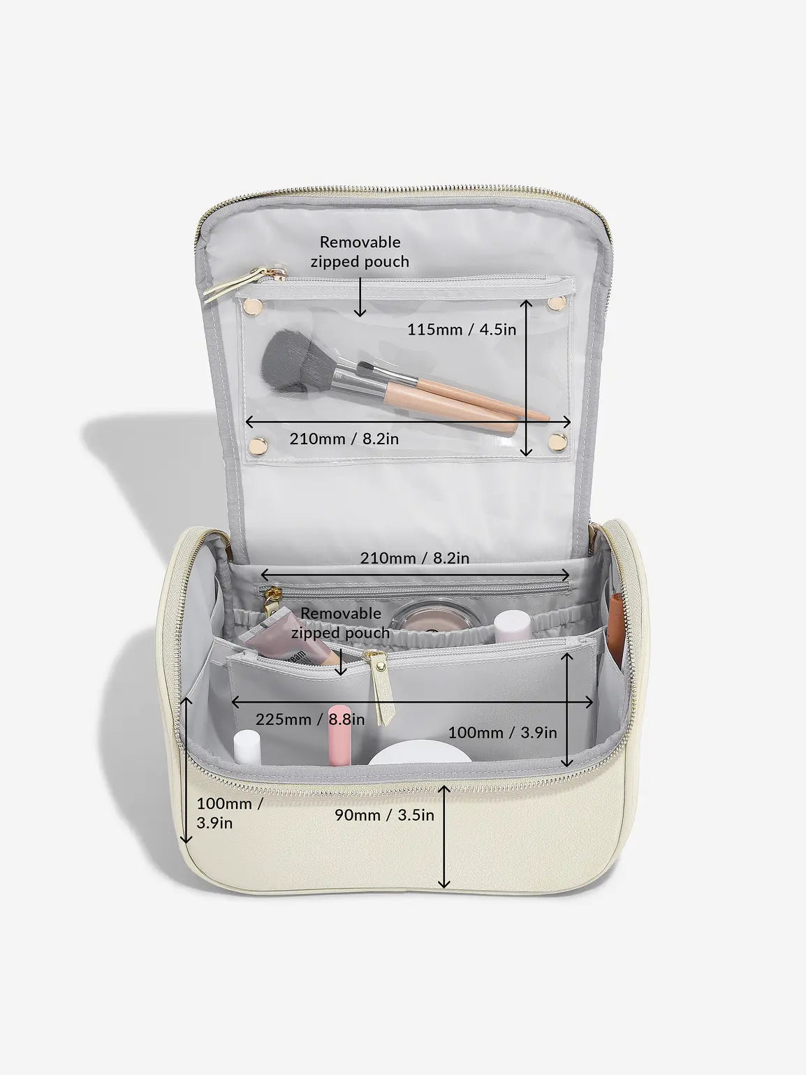Stackers Grote Cosmeticacase Parelmoer