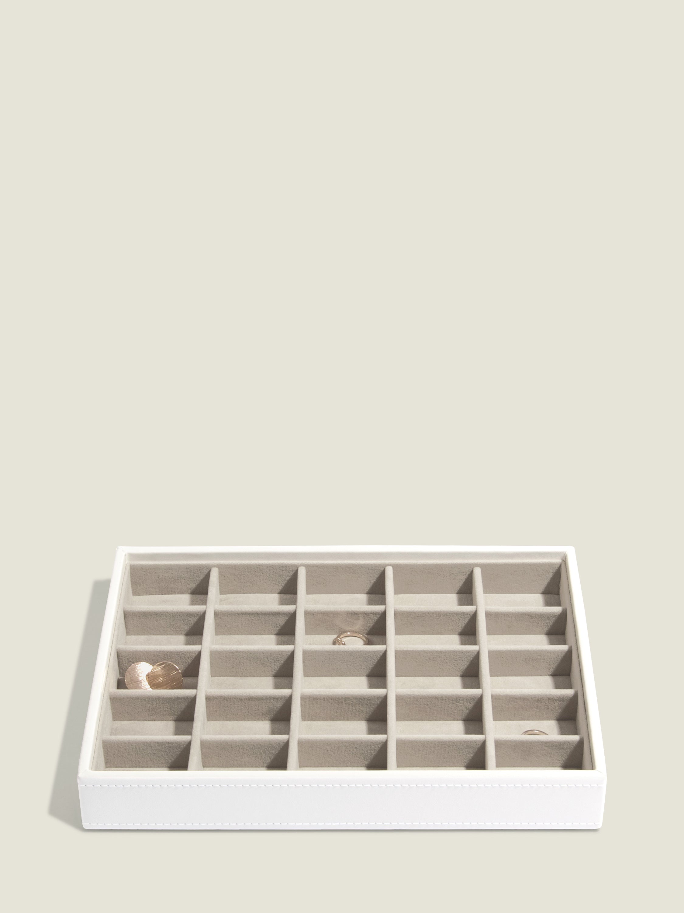 Stackers Klassieke Juwelendoos Set van 4 Wit