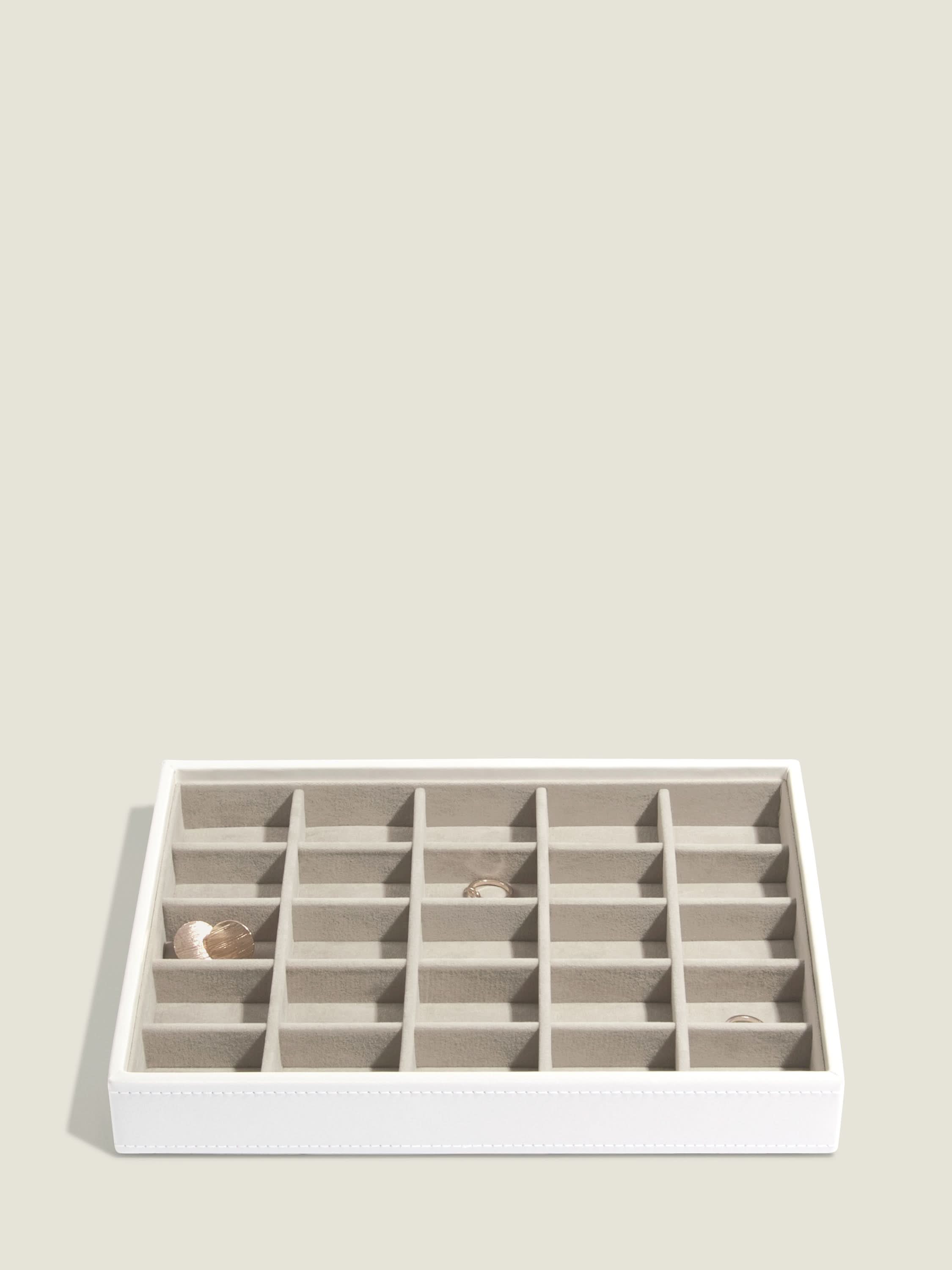 Stackers Klassieke Juwelendoos Set van 4 Wit - Mystackers