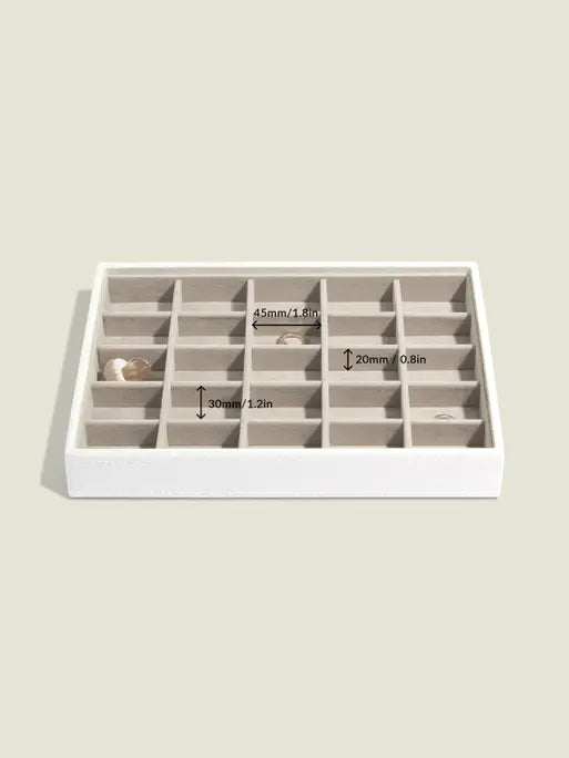 Stackers Klassieke Juwelendoos Set van 3 Wit