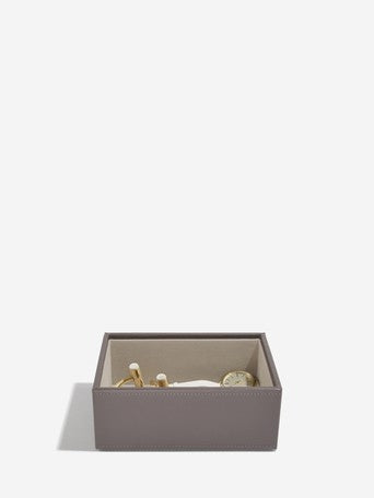 Stackers Mini Jewelry Box Set of 2 Soft Brown