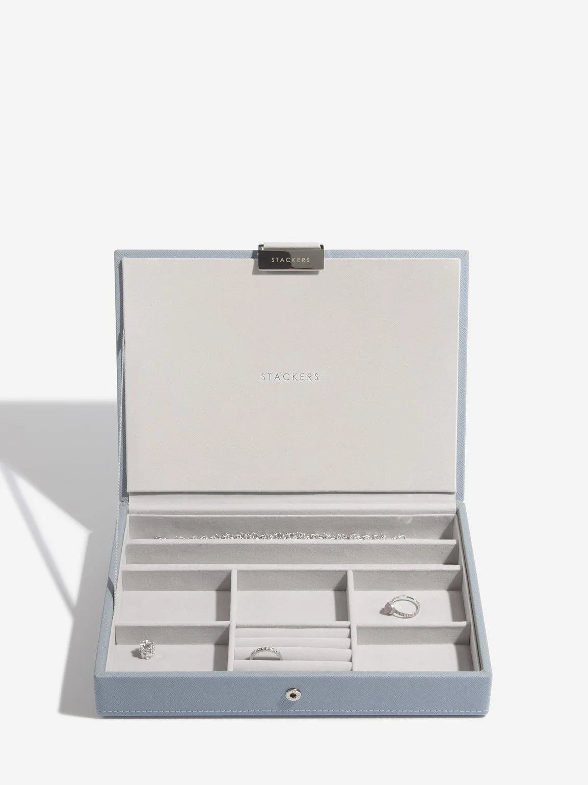 Stackers Classic Jewellery Box Set of 5 Blue