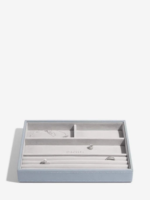 Stackers Classic Jewellery Box Set of 5 Blue