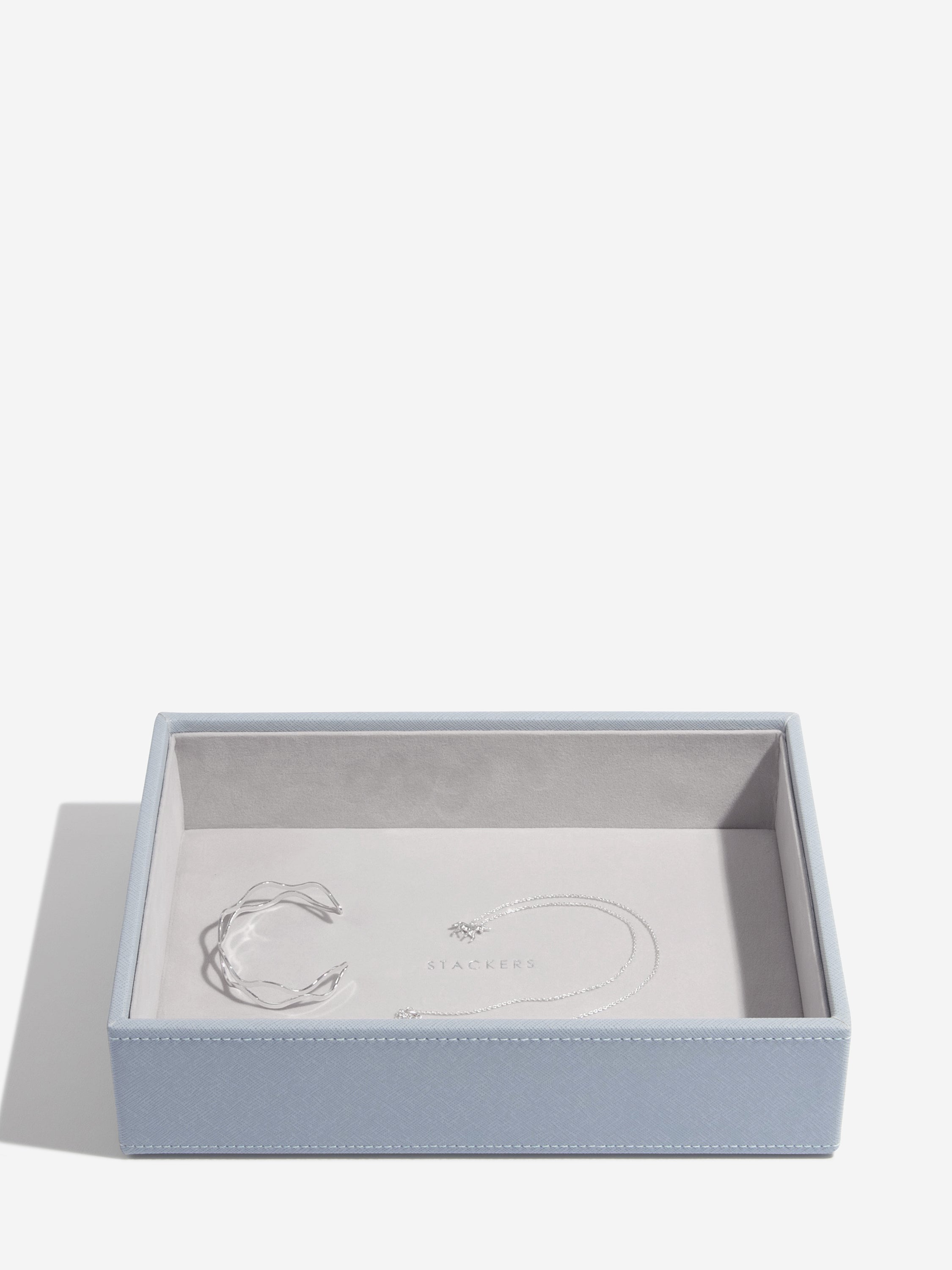 Stackers Klassieke Juwelendoos Set van 5 Blauw