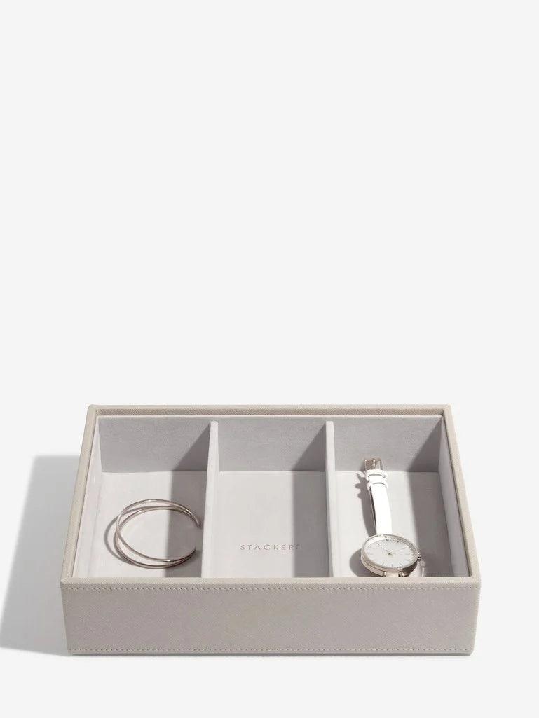 Stackers Klassieke Juwelendoos Set van 4 Taupe