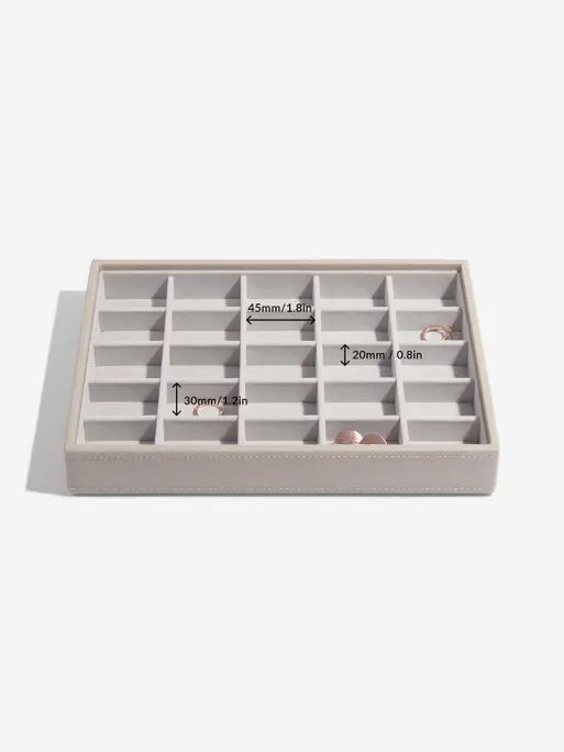Stackers Klassieke Juwelendoos Set van 5 Taupe
