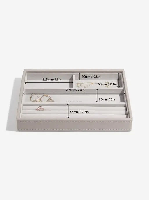 Stackers Klassieke Juwelendoos Set van 5 Taupe