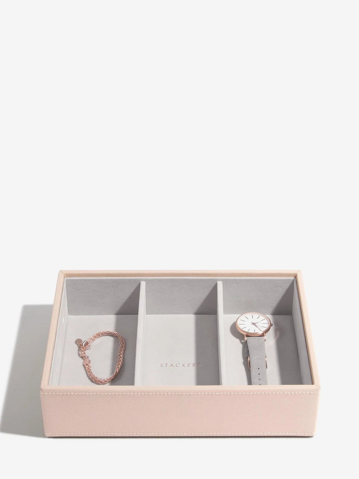Stackers Classic Jewellery Box Set of 4 Pink