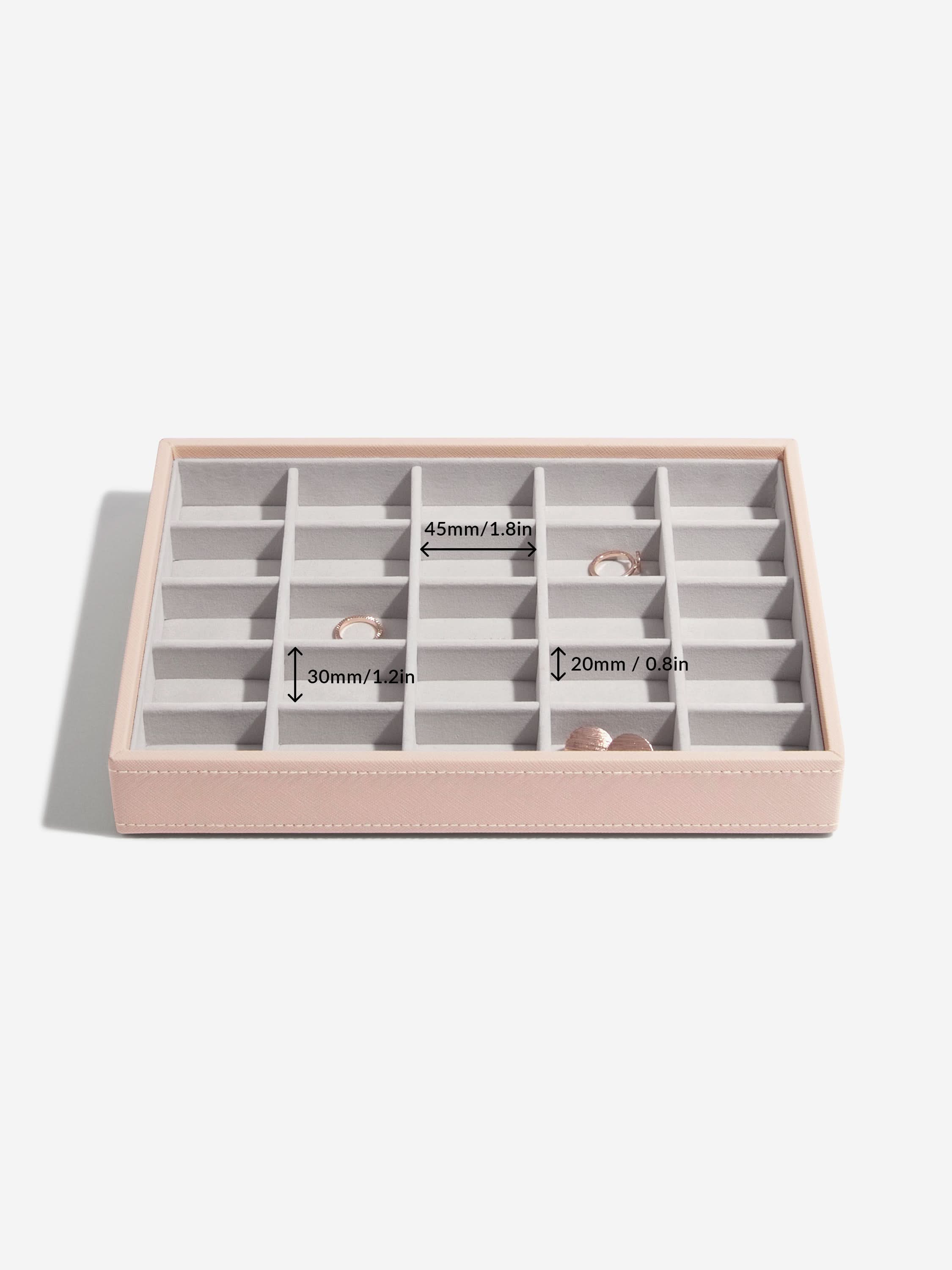 Stackers Klassieke Juwelendoos Set van 5 Roze - Mystackers