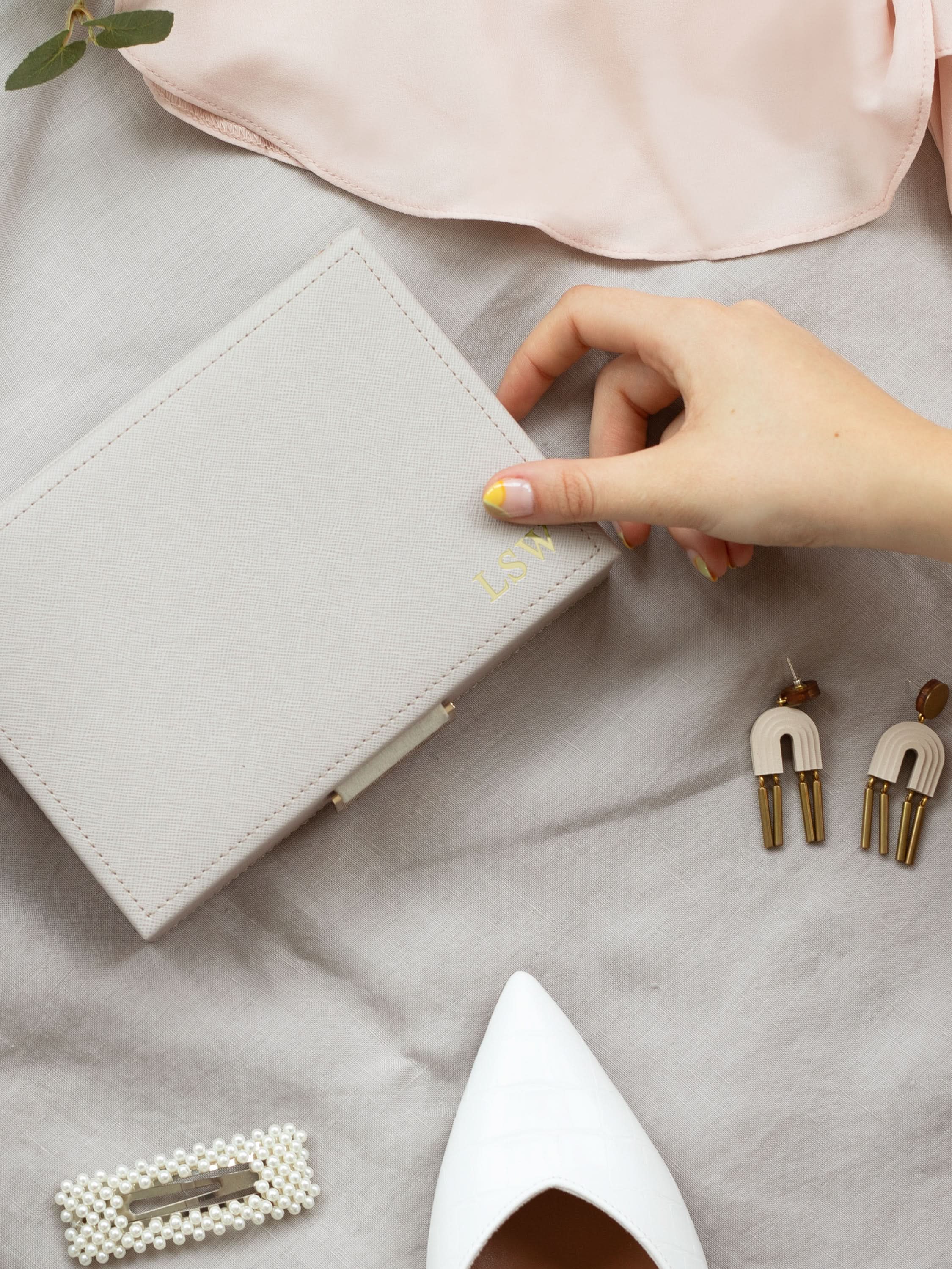 Stackers Deksel voor Mini Juwelendoos Taupe - Mystackers