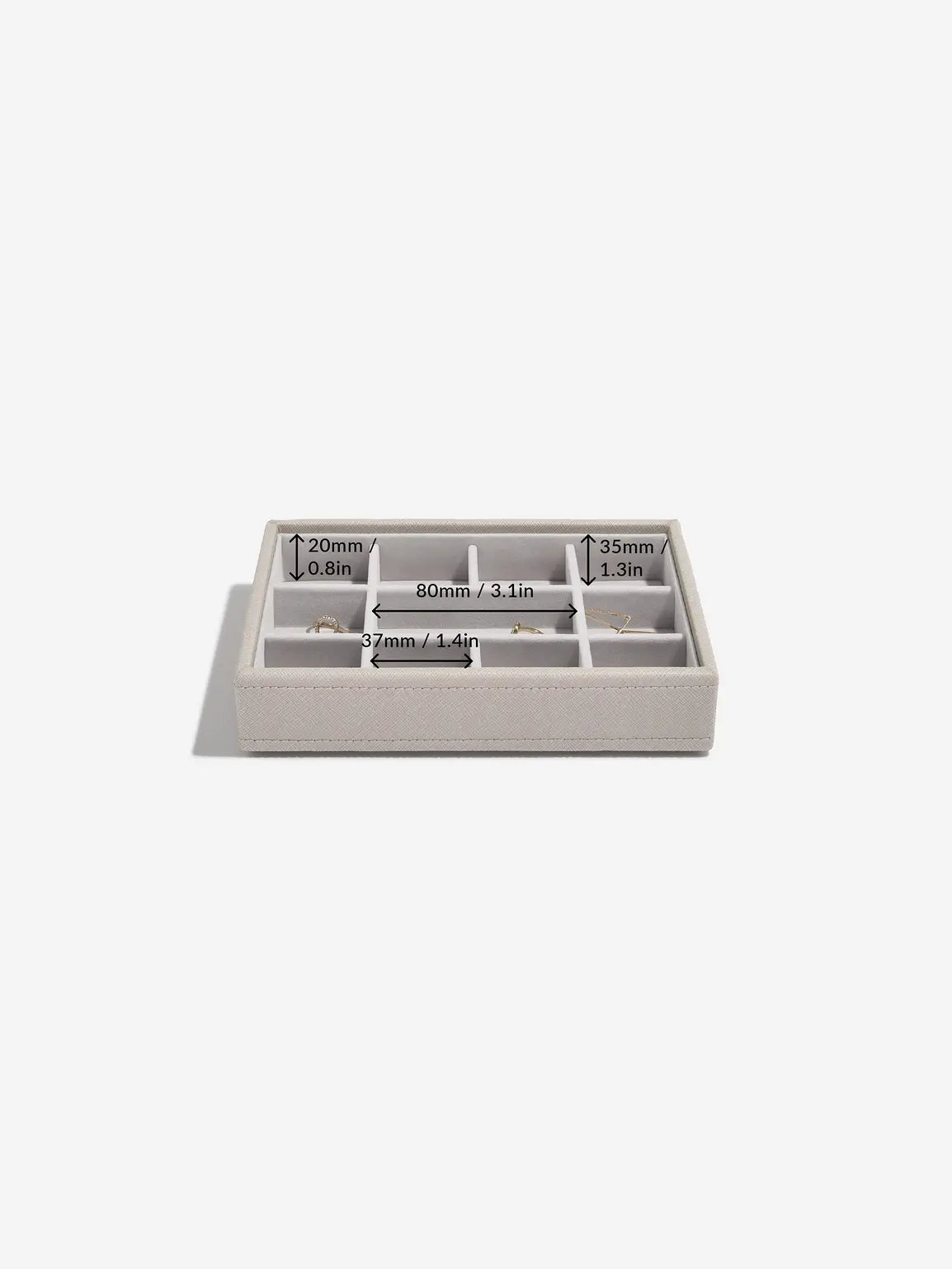 Stackers Mini Sieradenlaag Taupe