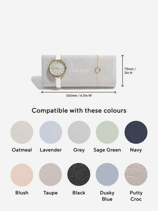Stackers Horloge Pad Grijs