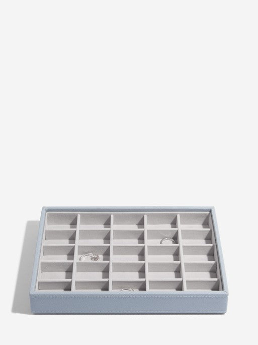Stackers Klassieke Juwelendoos Set van 3 Blauw