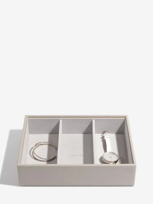 Stackers Klassieke Juwelendoos Set van 3 Taupe