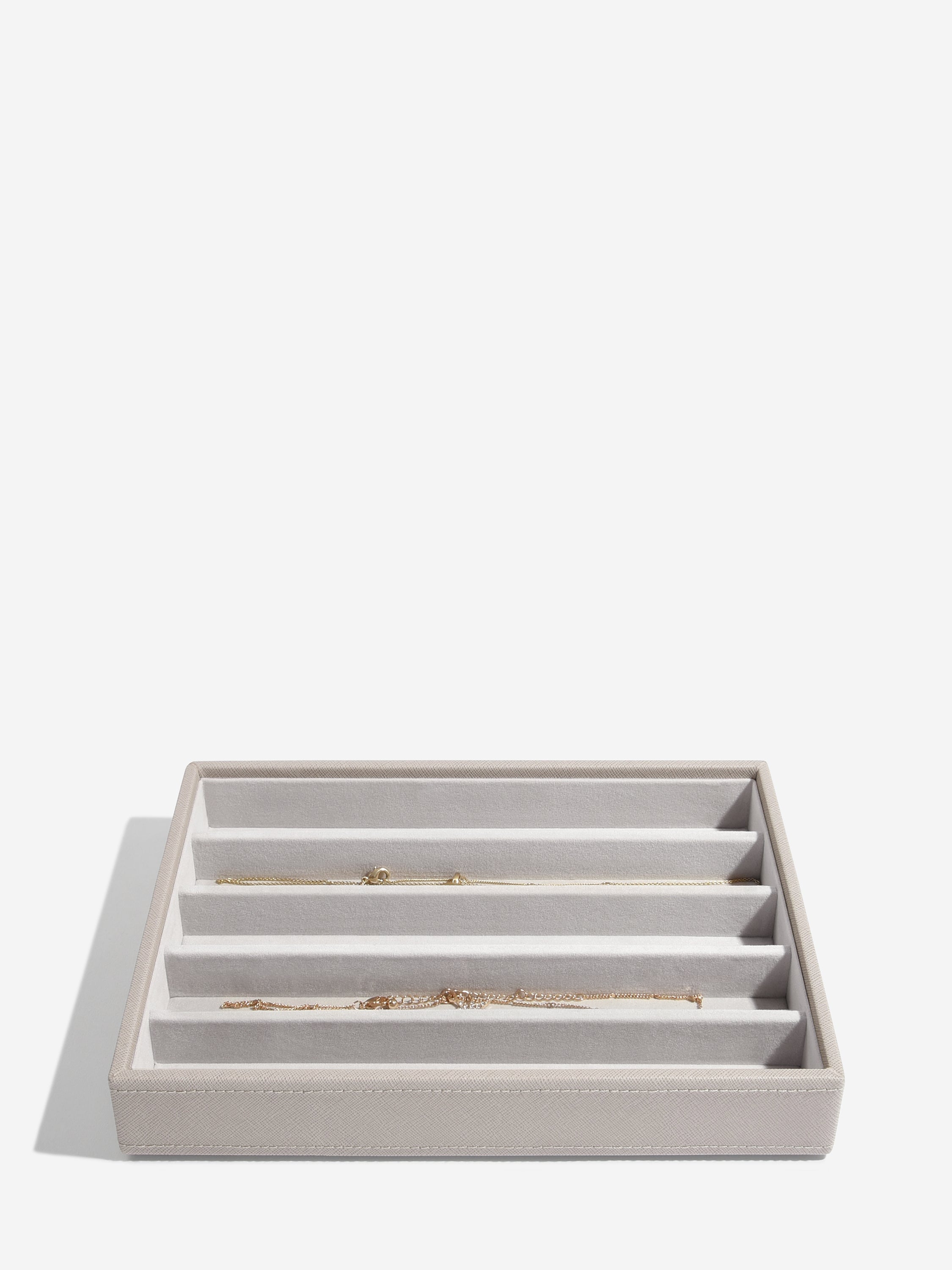 Stackers Compartiment pour Colliers pour Boîte à Bijoux Classique Taupe