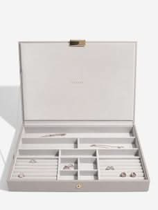 Stackers XL Juwelendoos set van 3 Taupe - Mystackers