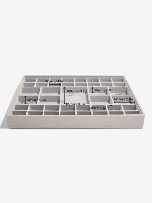 Stackers XL Juwelendoos set van 3 Taupe