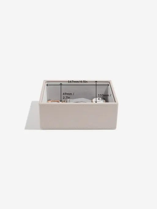 Stackers Mini Juwelendoos Set van 2 Taupe
