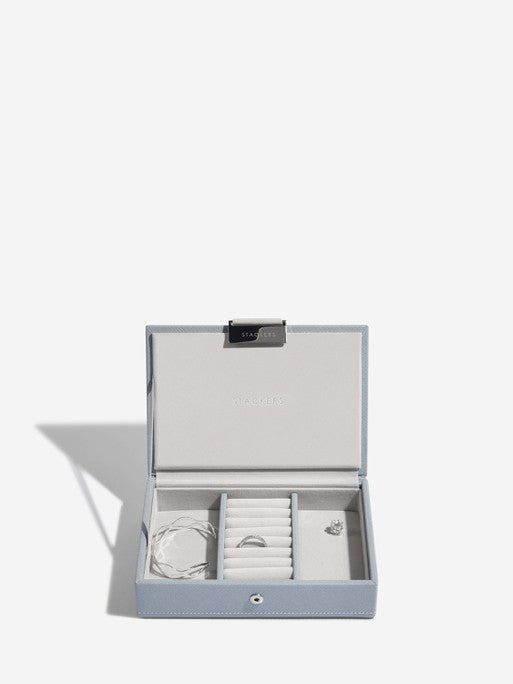 Stackers Mini Jewelry Box Set of 2 Blue