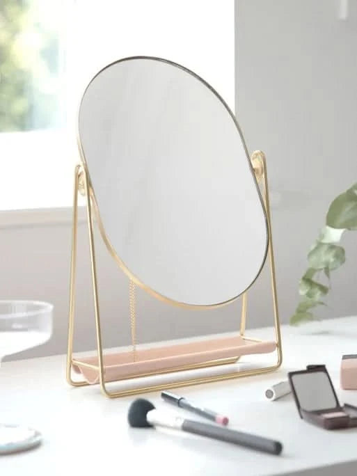 Stackers Spiegel met Sieradenstandaard Roze - Mystackers