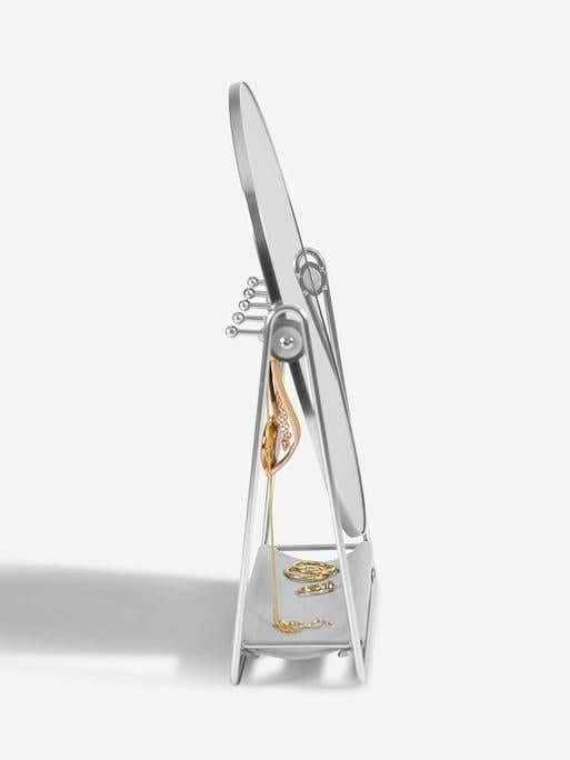 Stackers Spiegel met Sieradenstandaard Grijs - Mystackers