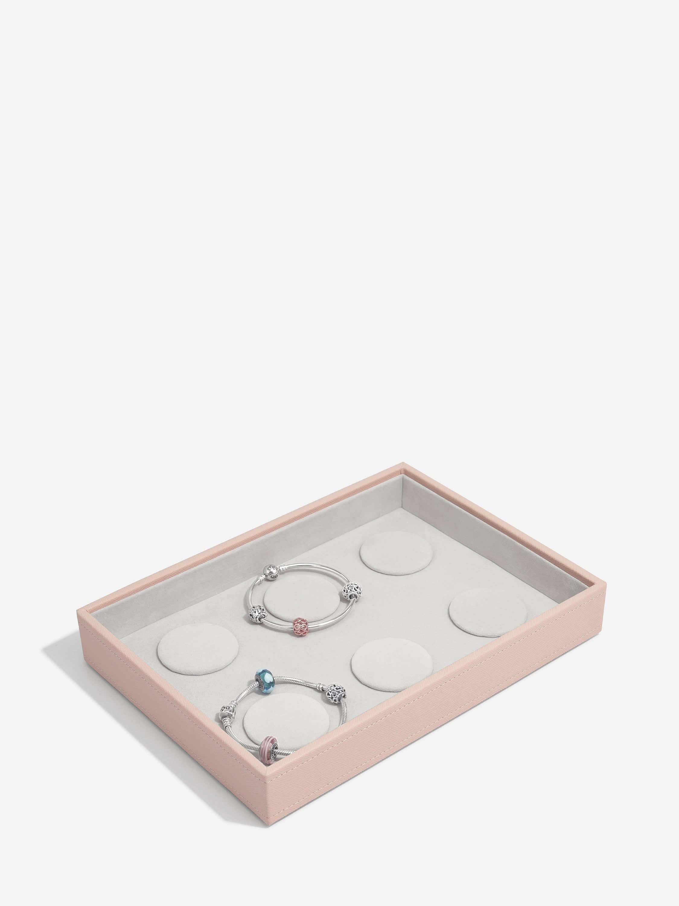 Stackers Armbandenlaag voor Klassieke Juwelendoos Roze - Mystackers