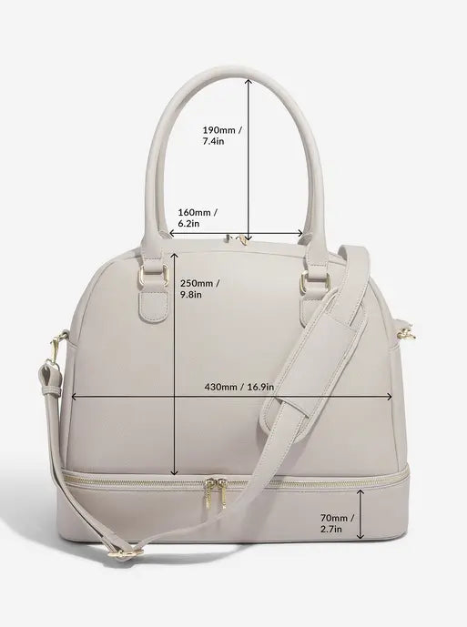 Stackers Handtas Taupe
