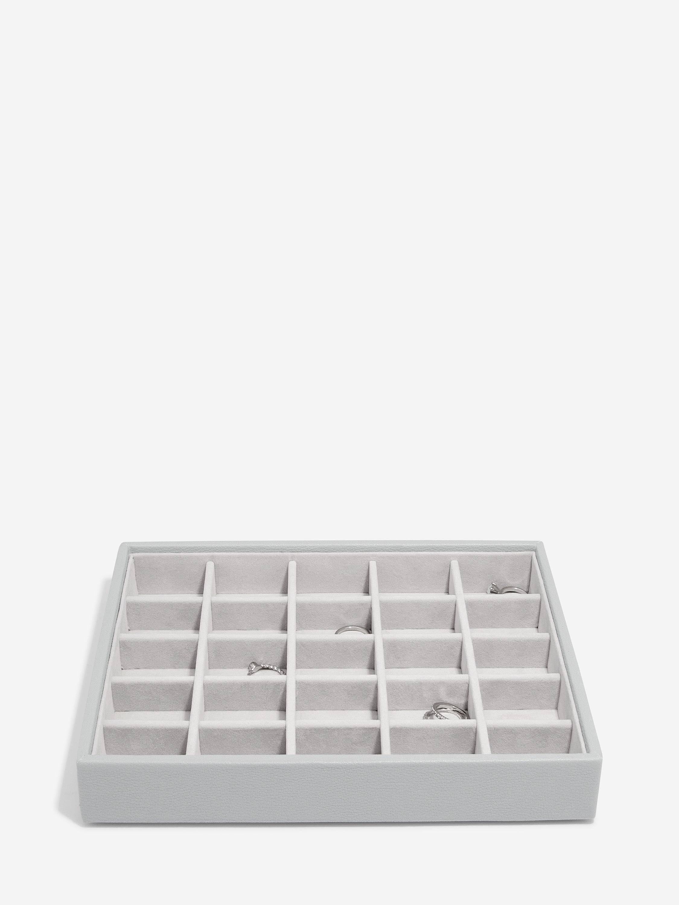 Stackers petit compartiment pour boîte à bijoux classique gris