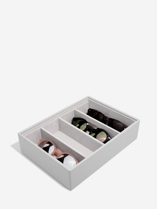 Stackers Bril & Accessoires-laag voor Klassieke Juwelendoos Grijs
