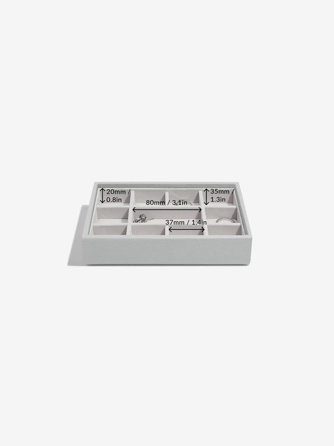 Stackers Mini Sieradenlaag Grijs