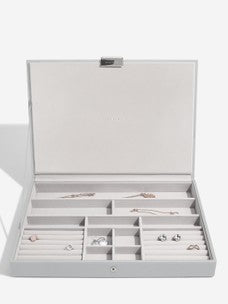 Stackers XL Juwelendoos set van 3 Grijs