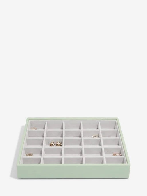 Stackers Classic Jewellery Box Set of 3 Sage Green