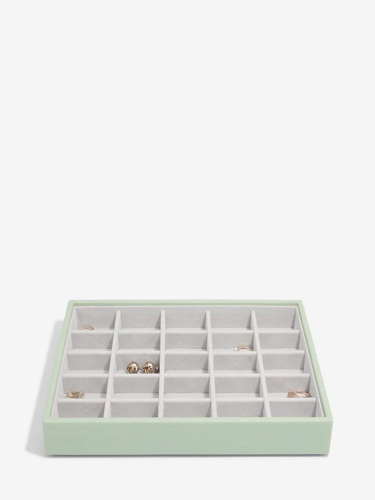 Stackers Classic Jewellery Box Set of 4 Sage Green