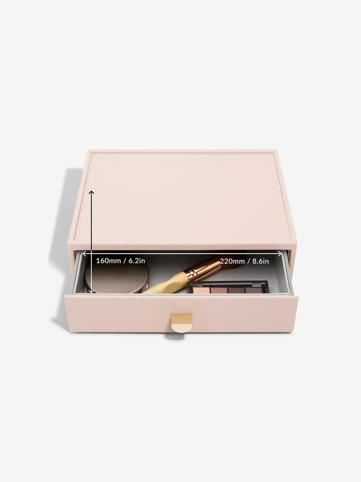 Stackers Makeup Organizer Lade Roze