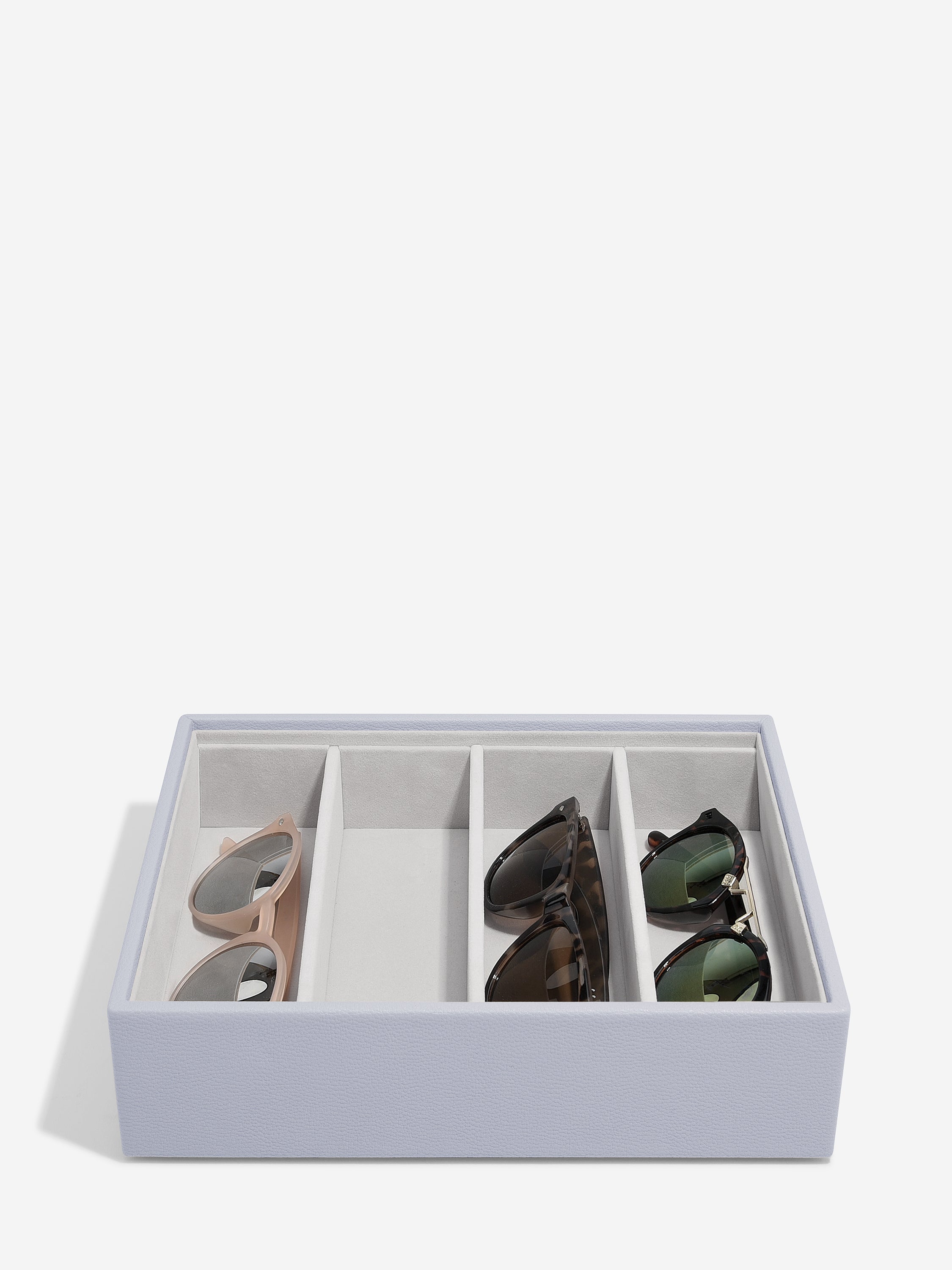 Stackers Compartiment pour Lunettes et accessoires pour Boîte à bijoux classique Lavande
