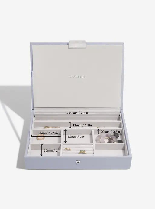Stackers Klassieke Juwelendoos Set van 5 Lavendel