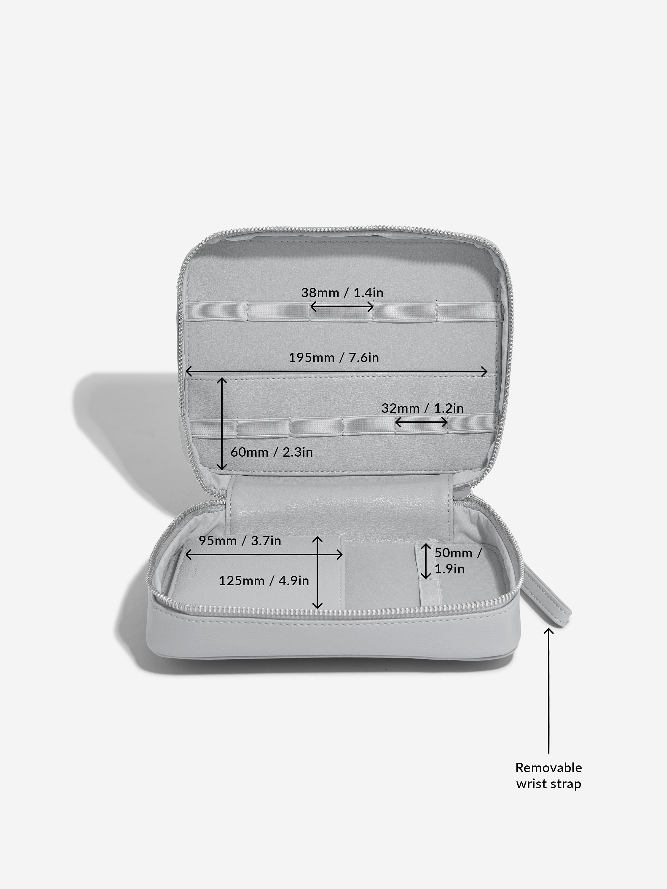 Stackers Kabelopberger Grijs