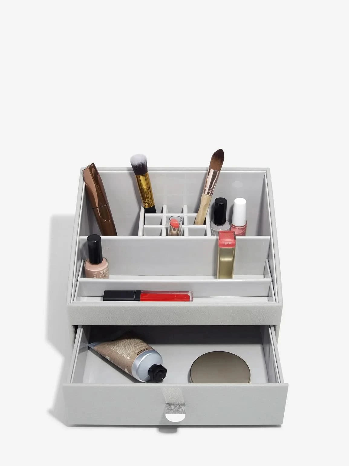 Stackers Makeup Organizer Grijs - Mystackers