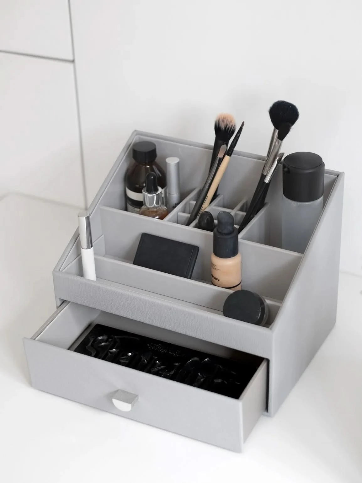 Stackers Makeup Organizer Grijs - Mystackers