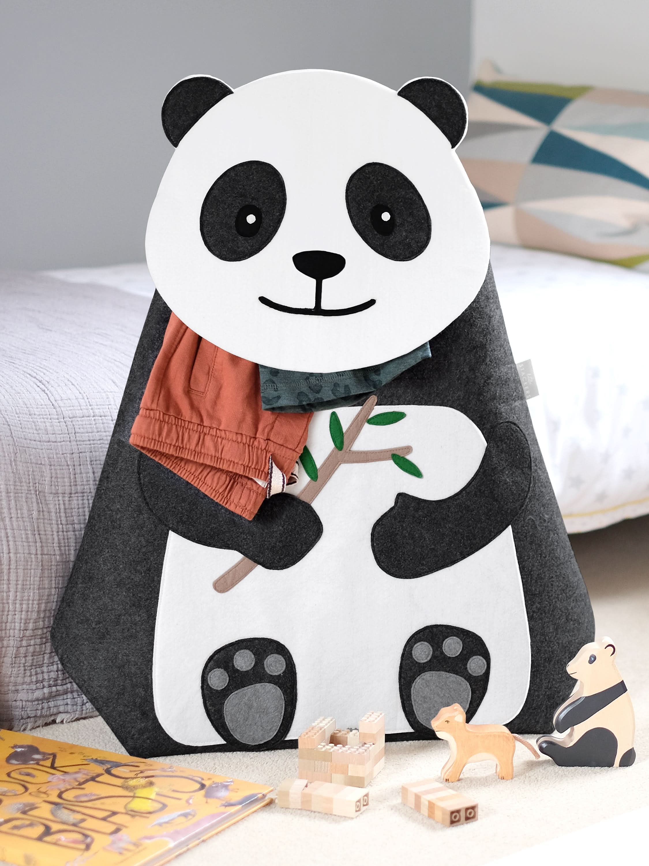 Little Stackers - Storage basket Panda