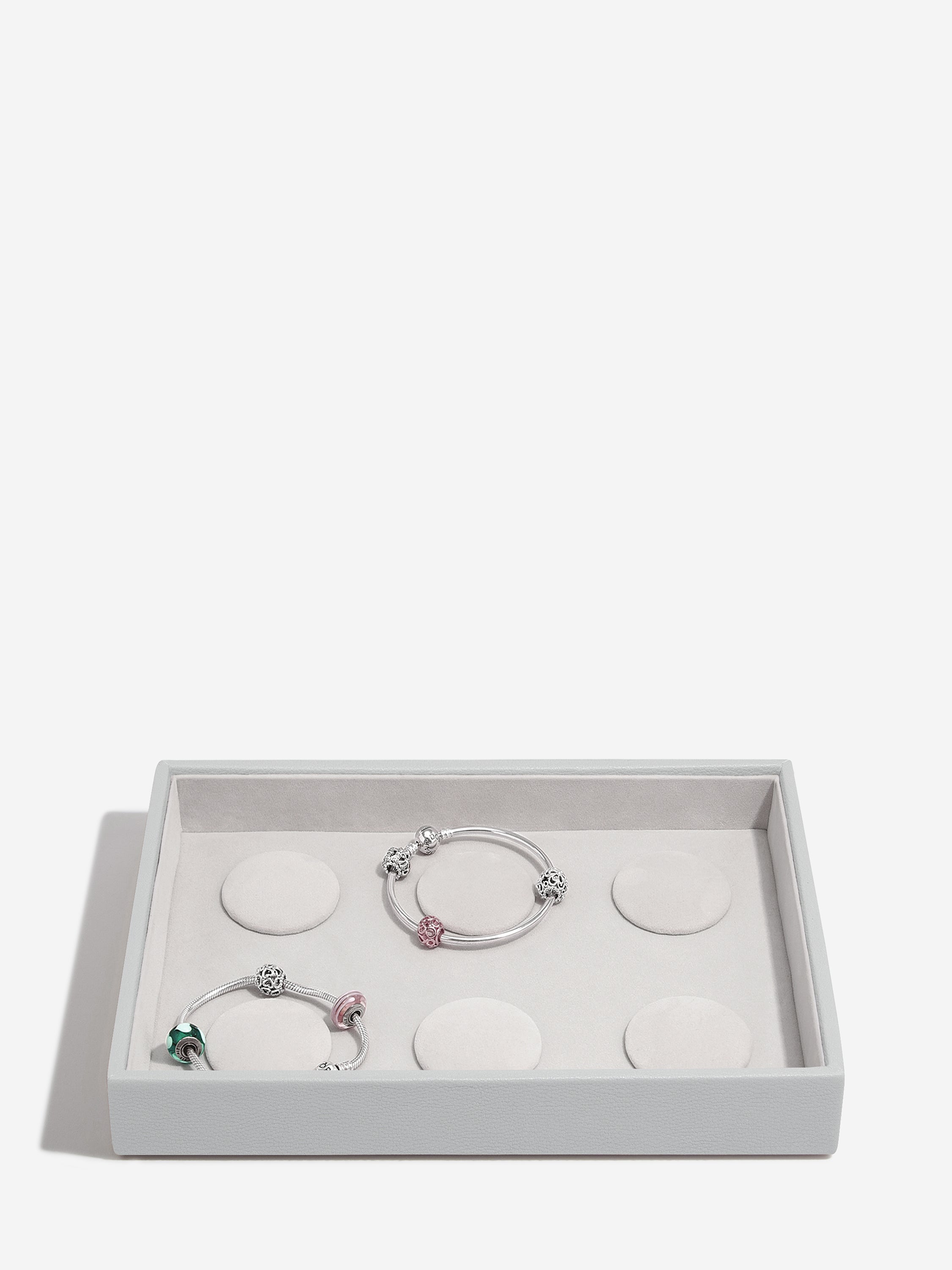Stackers Couche de bracelet pour Boîte à Bijoux classique Gris