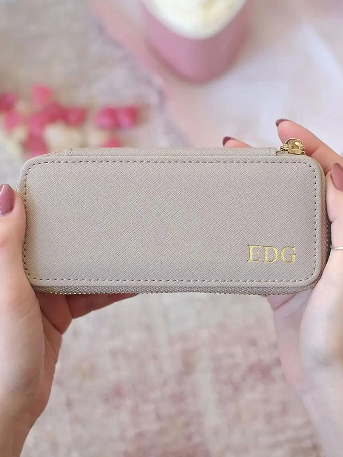 Stackers Medium Travel box Taupe - Mystackers