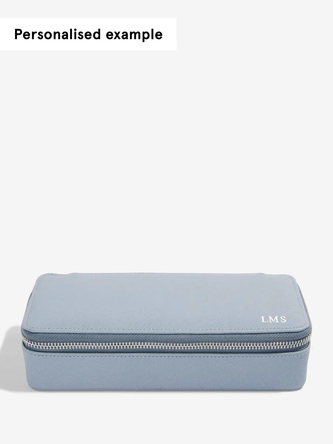 Stackers Large + Petite Travel Box Blauw