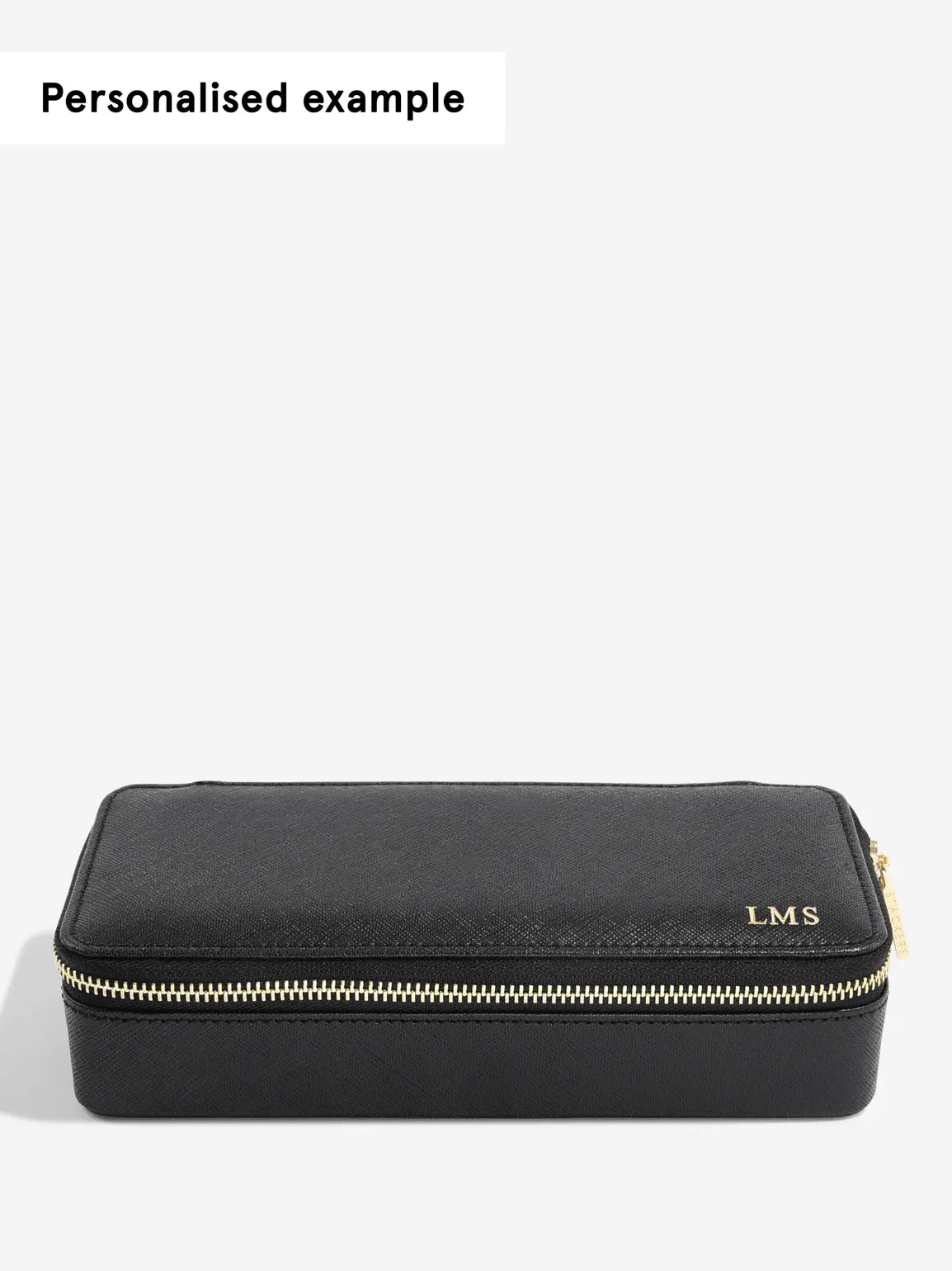 Stackers Large + Petite Travel Box Zwart