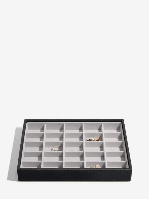 Stackers Klassieke Juwelendoos Set van 3 Zwart
