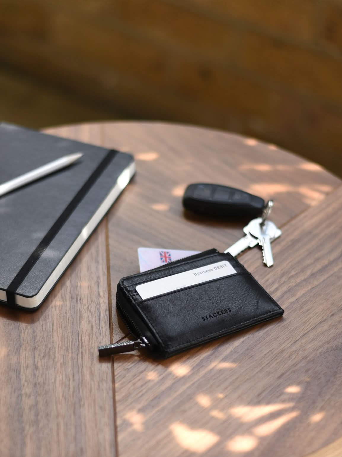 Stackers ID-houder Zwart - Mystackers