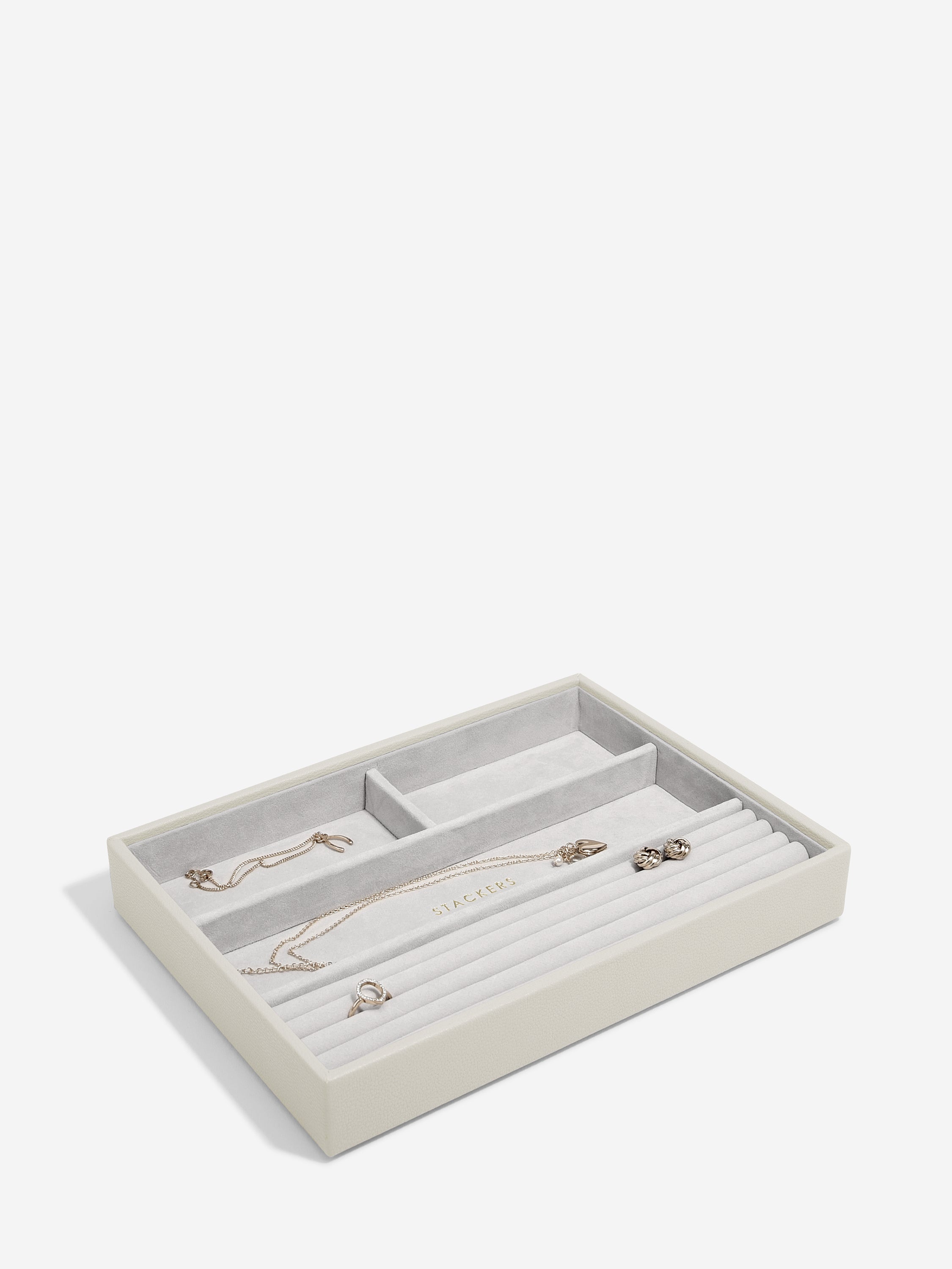 Stackers Compartiment pour bagues & bracelets pour boîte à bijoux classique Avoine