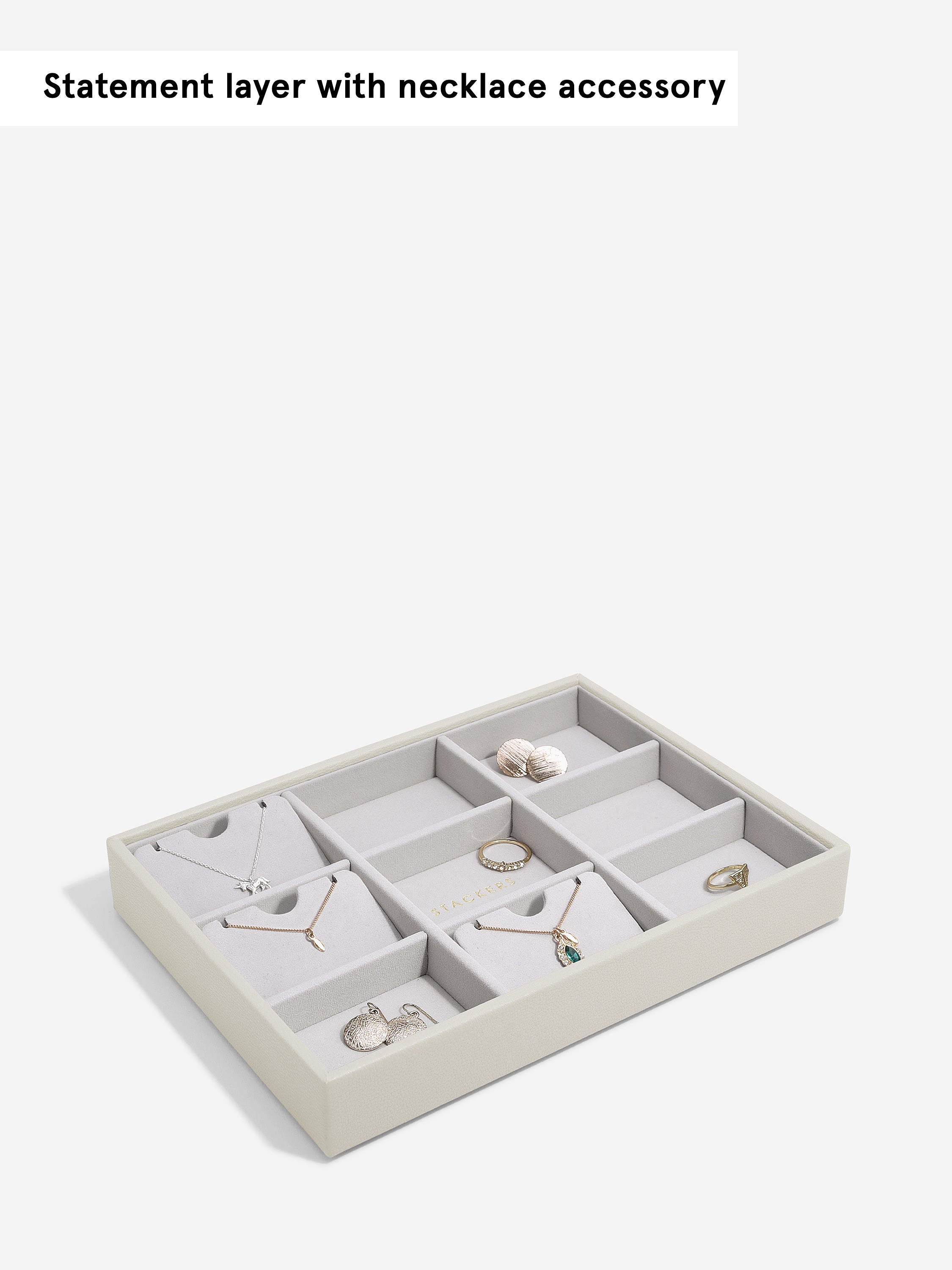 Stackers Compartiment Standard pour boîte à bijoux classique avoine